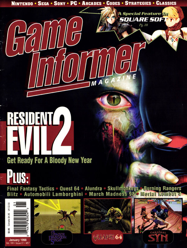 Game Informer Issue 57 (January 1998) cover